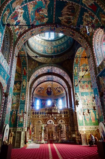 frescos inside the Cathedral