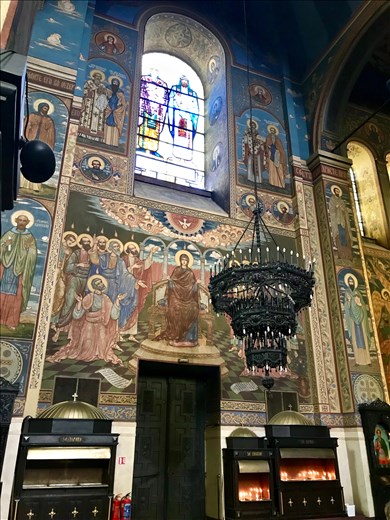 frescoes in Cathedral