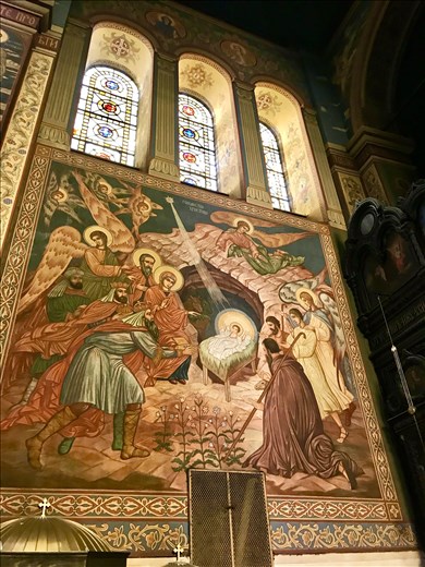 frescoes in Cathedral