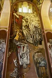 modern paintings/frescoes inside Patriarch Church: by krodin, Views[159]