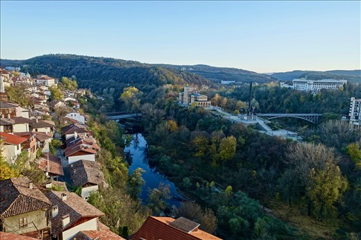 partial view of Veliko Tarnovo