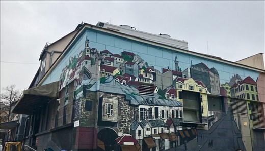 Plovdiv Wall Mural in Kapana Creative District