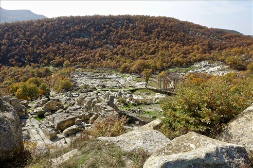 view of the site from Dionysus' Temple
