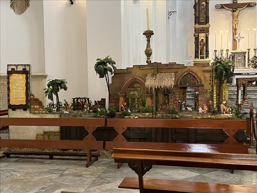 Creche in Sagrada Capella