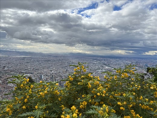 view from Monserrat by cable car