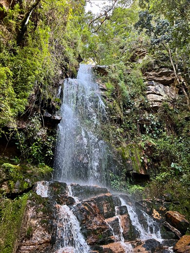 waterfall on way to main falls in Gachantiva
