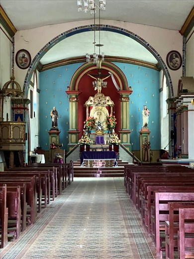 Raquira Church altar