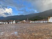 Villa de Leyva main square - the largest in Columbia and maybe in So. Am.: by krodin, Views[191]