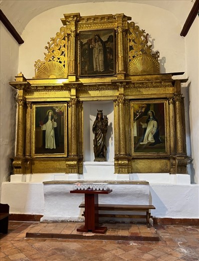 Chapel in Villa de Leyva church