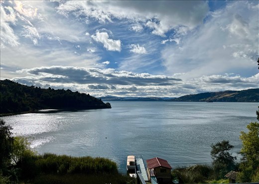Lago de Tota from the hotel room