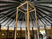 inside replica Kusmuy - fire in the middle of the four pillars representing the four elements: by krodin, Views[299]