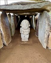 Alto de los Idolos tomb tunnel guardian (or representation of the deceased???): by krodin, Views[149]