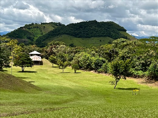 view of dormant volcano from Alto de los Idolos