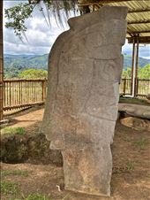 Chieftain with jaguar headdress? that forms the image of a face on the backside.: by krodin, Views[141]