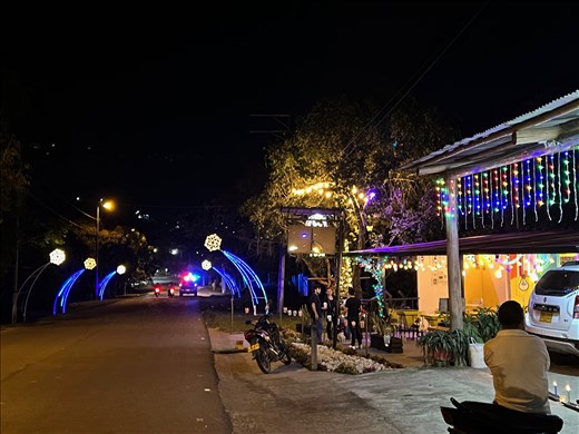 Christmas decorations, San Augustín