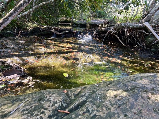 Jacuzzi area of the tunnels