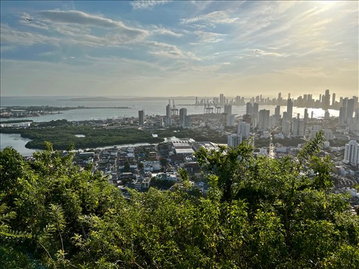 View from La Popa Monastery