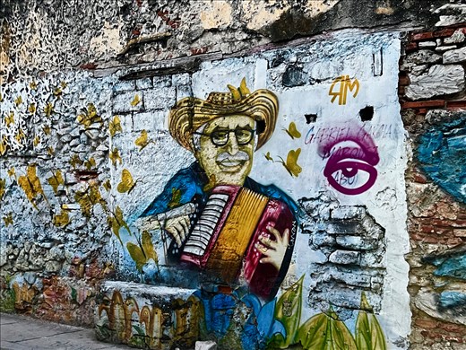 Gabriel Garcia Márquez street art, Getsemani