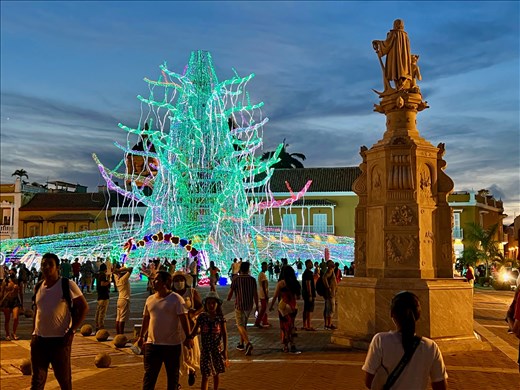 Christmas tree Cartagena style