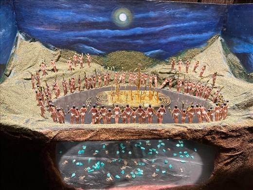 Legend of Guatavita in Emerald Museum