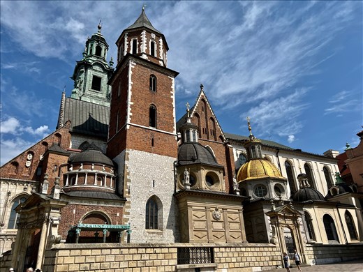 Cathedral towers, Wawel Hill