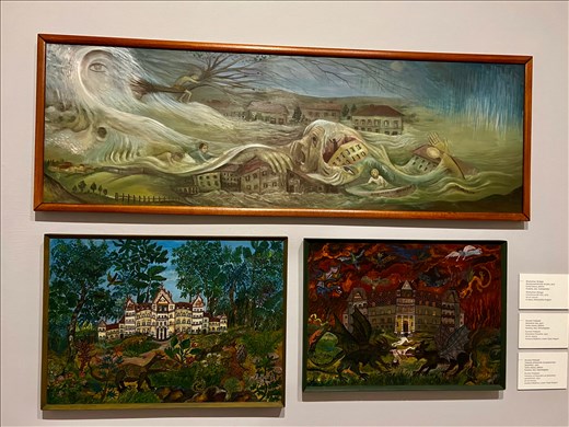 20th c paintings in Ethnographic Museum