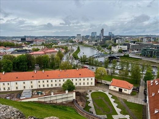view from Gediminas Tower