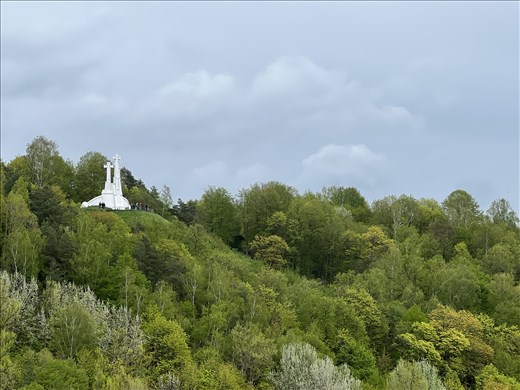 Hill of Three Crosses to commemorate the first three Christian Lithuanian martyrs