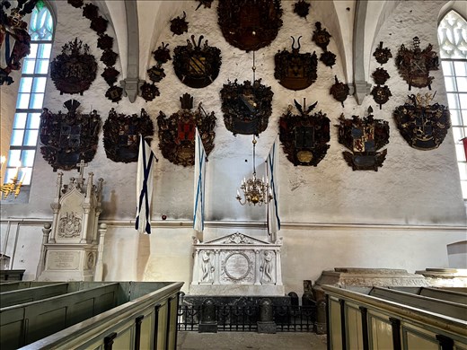 St. Mary's Church - lots of Heralds