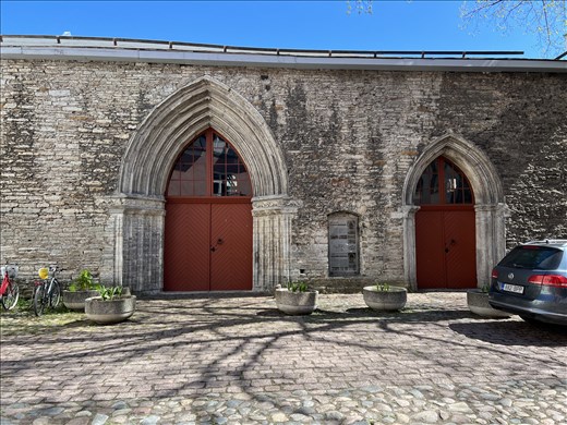 St. Catherine's ruin - West Wall