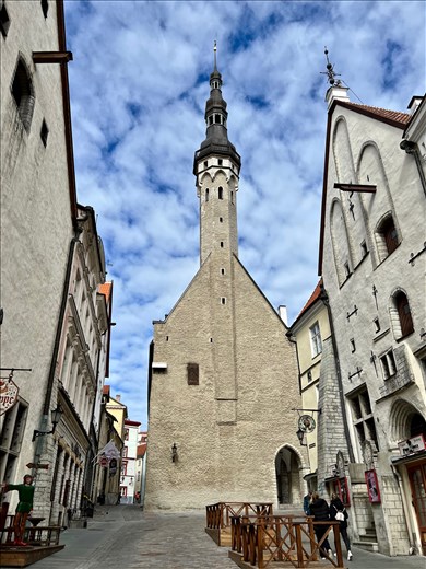 Side view of Town Hall