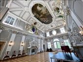 Kadriorg Main Hall - with allegorical painting of Diana and Actaeon, with Diana as the Russian Empire defeating Swedish King Charles XII.: by krodin, Views[212]