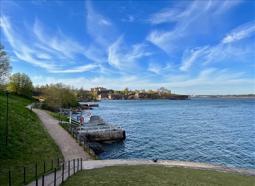 view from King's Gate Suomenlinna