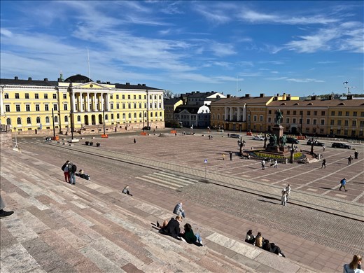 Senate Square with govt. building