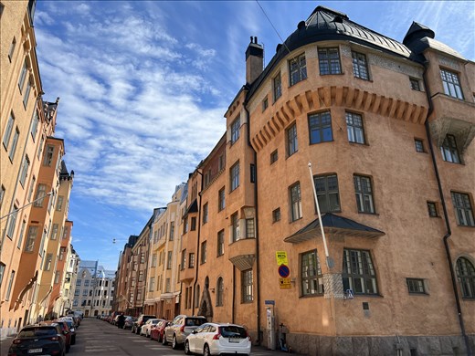 Art Nouveau houses - there are more art nouveau houses in Helsinki than anywhere else in Europe