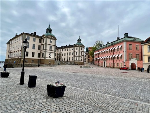 square across from Ridderholm Church