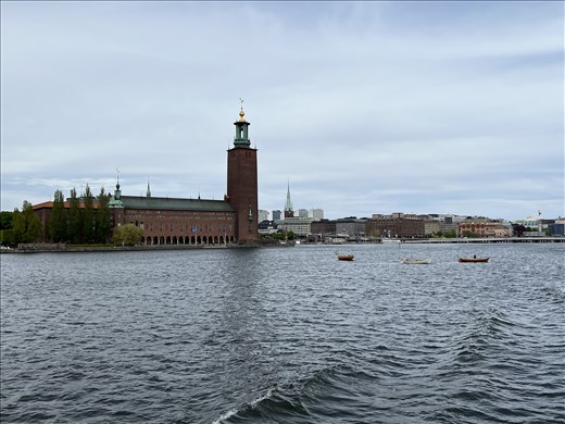 one of many churches lining the shoreways