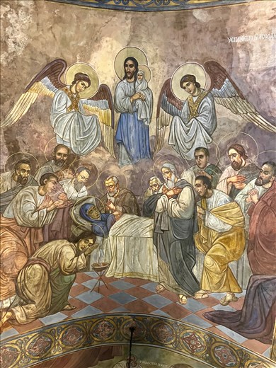 ceiling panel, St. Ruzica's Church