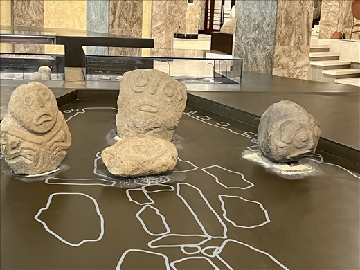 Neolithic figures, National Museum ( ca. 8,000 BCE - similar to Göbekli Tepe and Karantepe figures although they are ca. 2 M. earlier