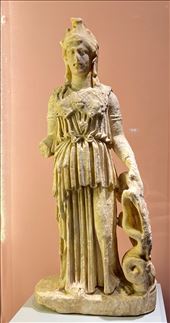Ancient marble mini-replica of Acropolis Pallas Athena: by krodin, Views[179]