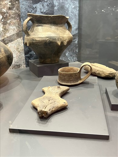 Neolithic figurines from Vinca, National Museum