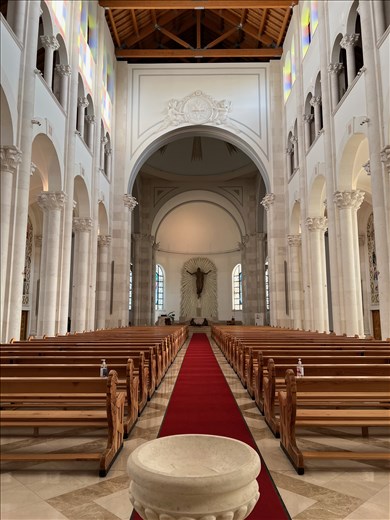 inside Cathedral of St. Mother Teresa