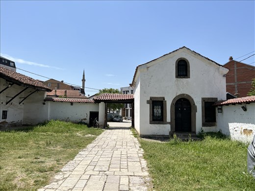 former guard  house to private residence that is now the Ethnographic Museum - currently has an American art exhibit