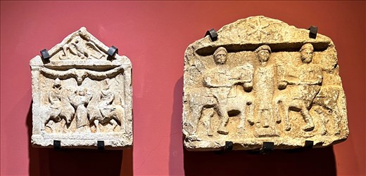 Hellenic-Roman ?Castor & Pollux with either Helena or Artemisia in the middle - 