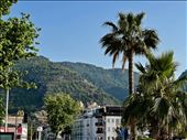 ancient Telmessos above modern Fethiye (complete with Starbucks, McDonalds, Burger King and KFC - as well as Turkish places:): by krodin, Views[132]