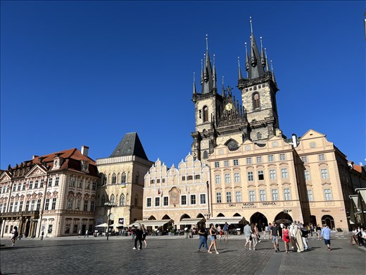 Our Lady of Tyn on the Main Square
