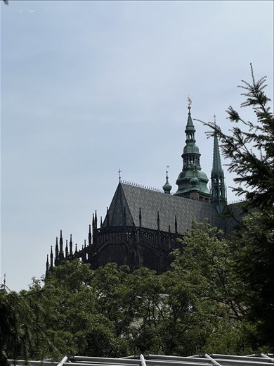 Prague Castle Spires
