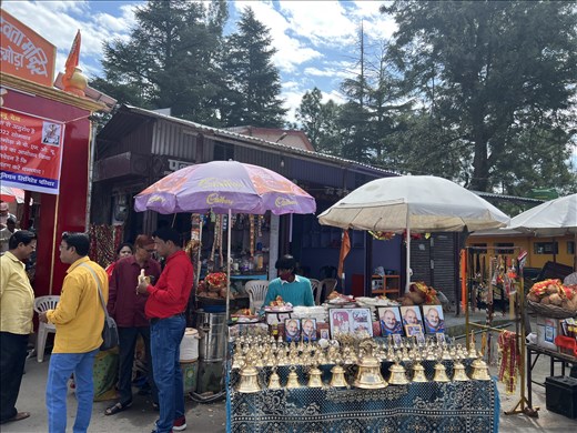 Chitai Temple dedicated to the local god Golu, who historically was a general of the Chand dynasty in the 12th C. He is considered the god of justice. The bells call for his attention to peoples prayers and wishes.