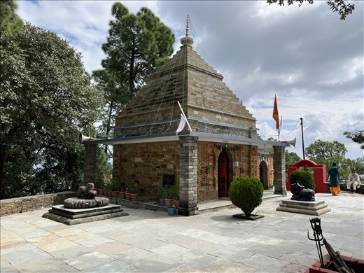 Shiva Temple on Kesar Devi hill