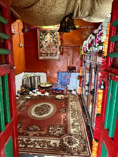 inside Dunagiri Devi Temple